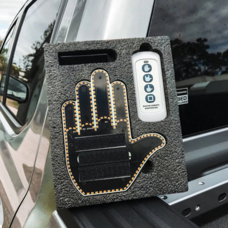 Funny Car New LED Illuminated Gesture
