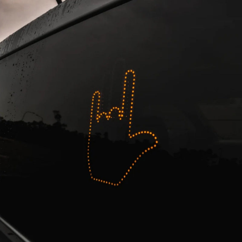 Funny Car New LED Illuminated Gesture