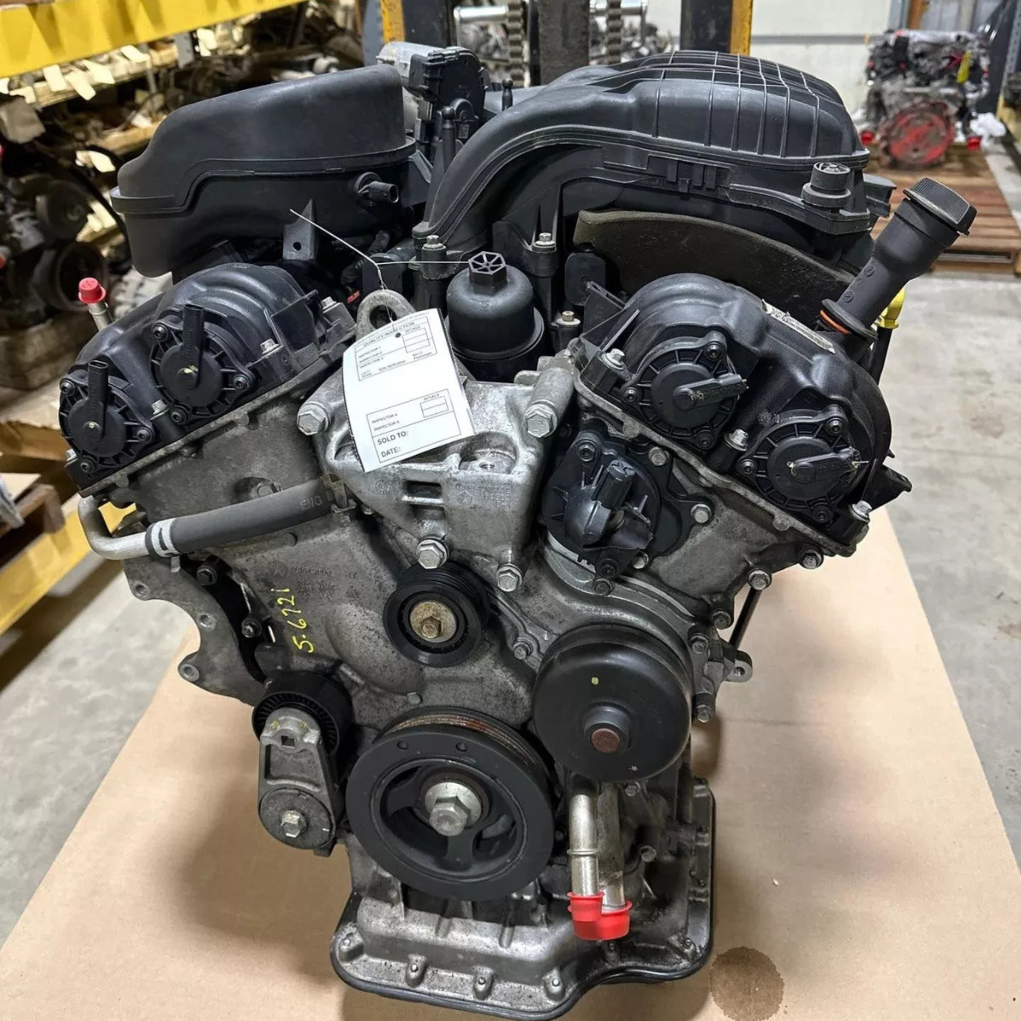 Moteur Chrysler 200 3.6L 2011–2013 (opt ERB, 6 cylindres)