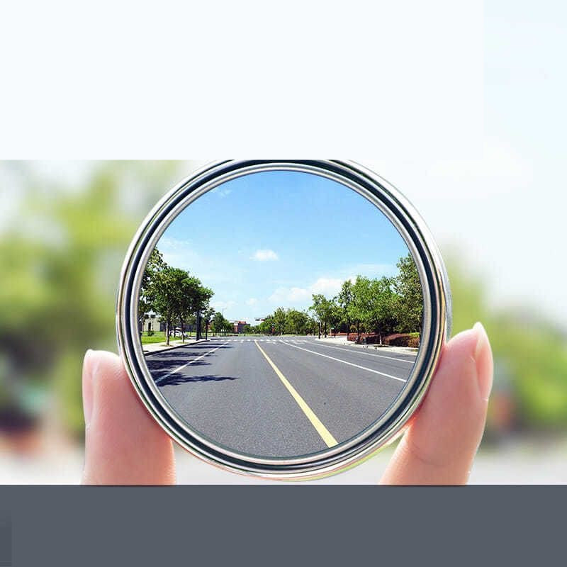 Rotating blind spot mirror