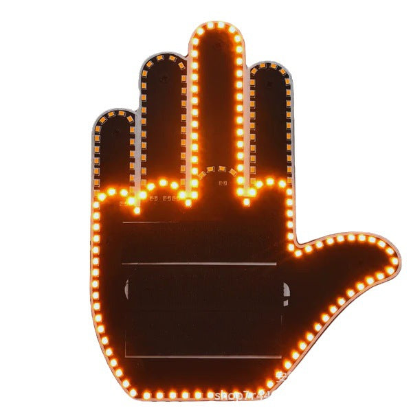 Funny Car New LED Illuminated Gesture