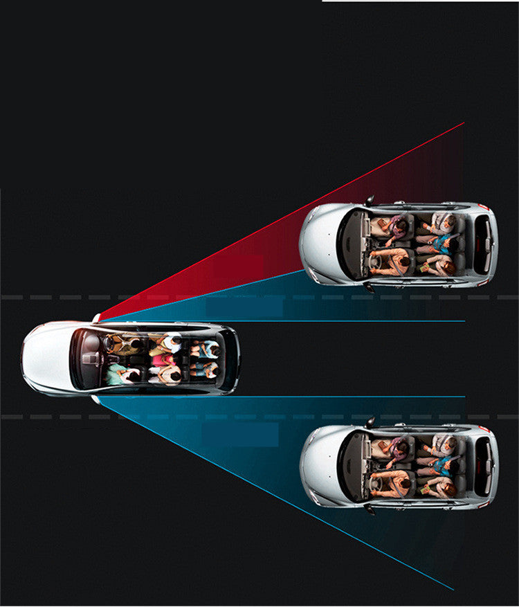 Rotating blind spot mirror