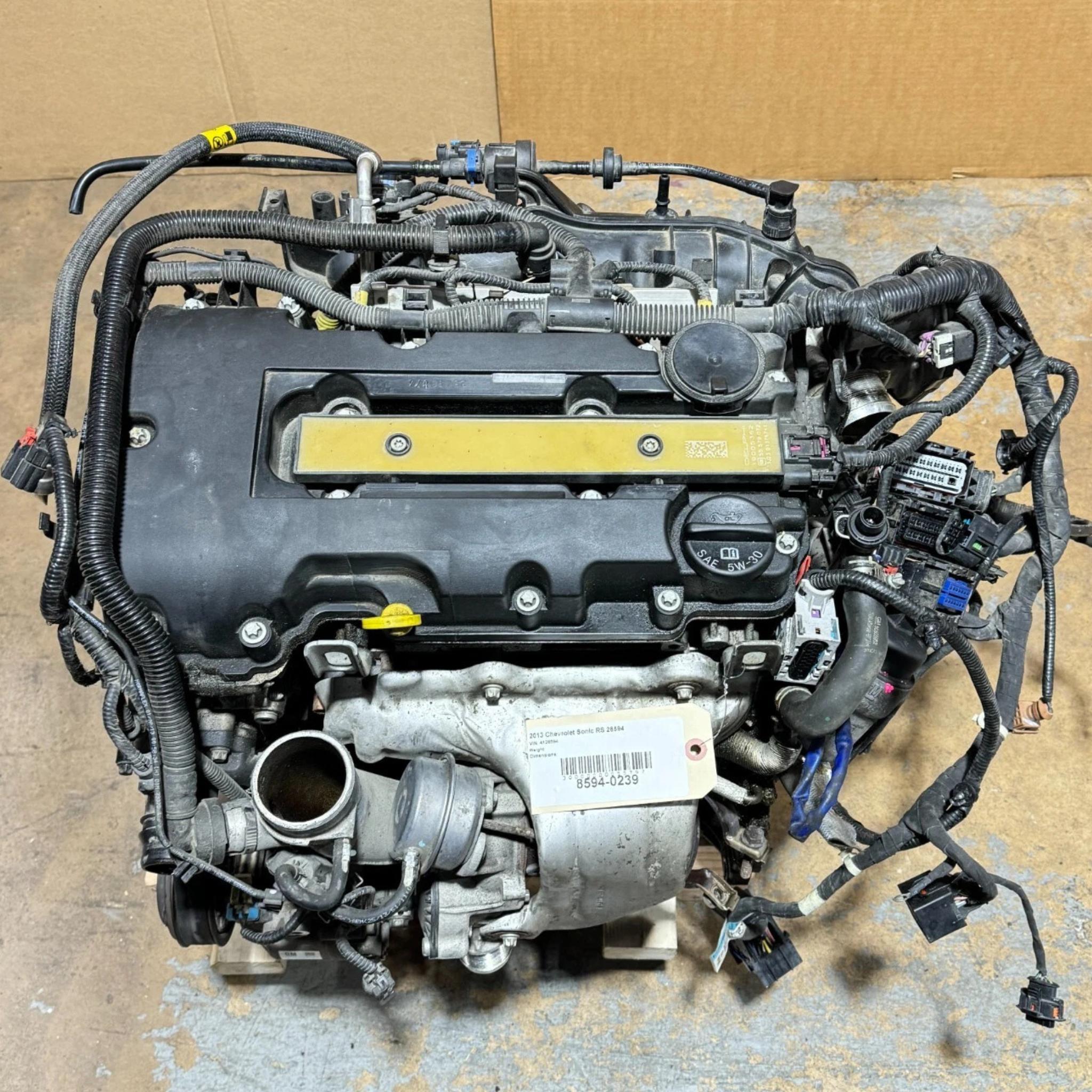 Moteurs Chevrolet Sonic 1.4L Turbo 2012-2020
