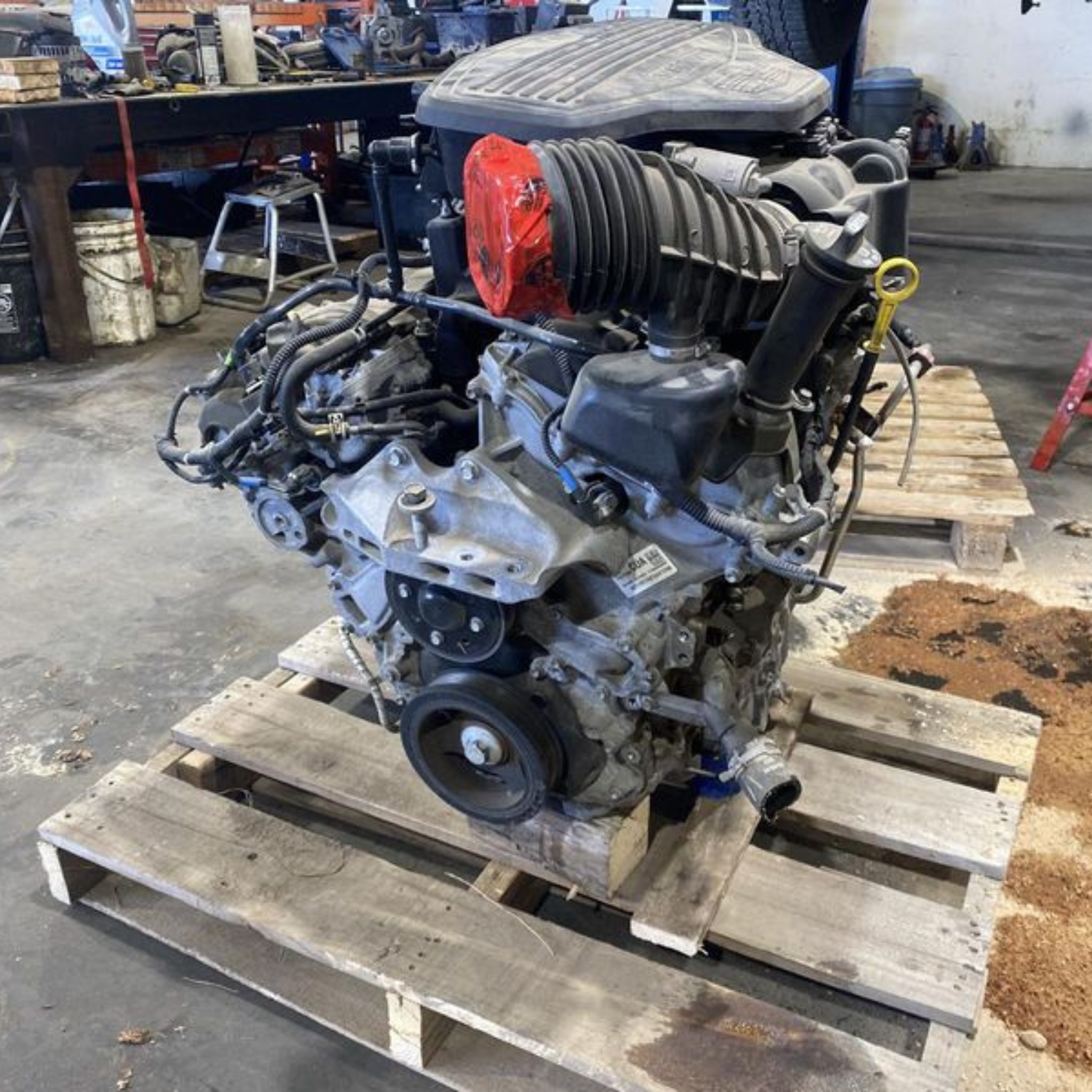 Moteur Cadillac XT6 3.6L LGX 2023 (VIN S, avec refroidissement renforcé, sans hayon mains libres)