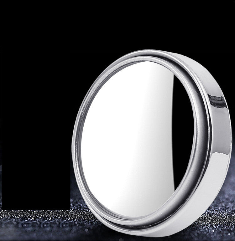 Rotating blind spot mirror