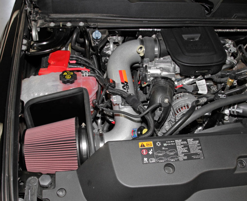 K&amp;N 77 Series Performance Intake Kit for 11-14 Chevrolet Silverado/GMC Sierra 2500/3500 V8 6.6L