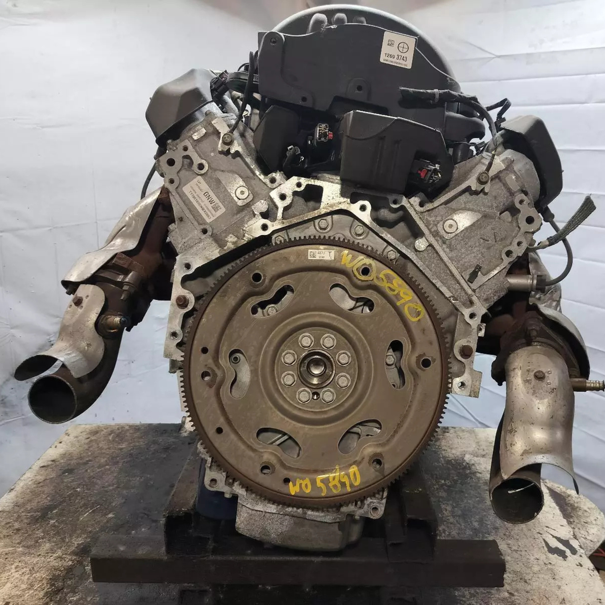 Moteur Chevrolet Tahoe 6.2L 2021 (opt L87, 8 cylindres)