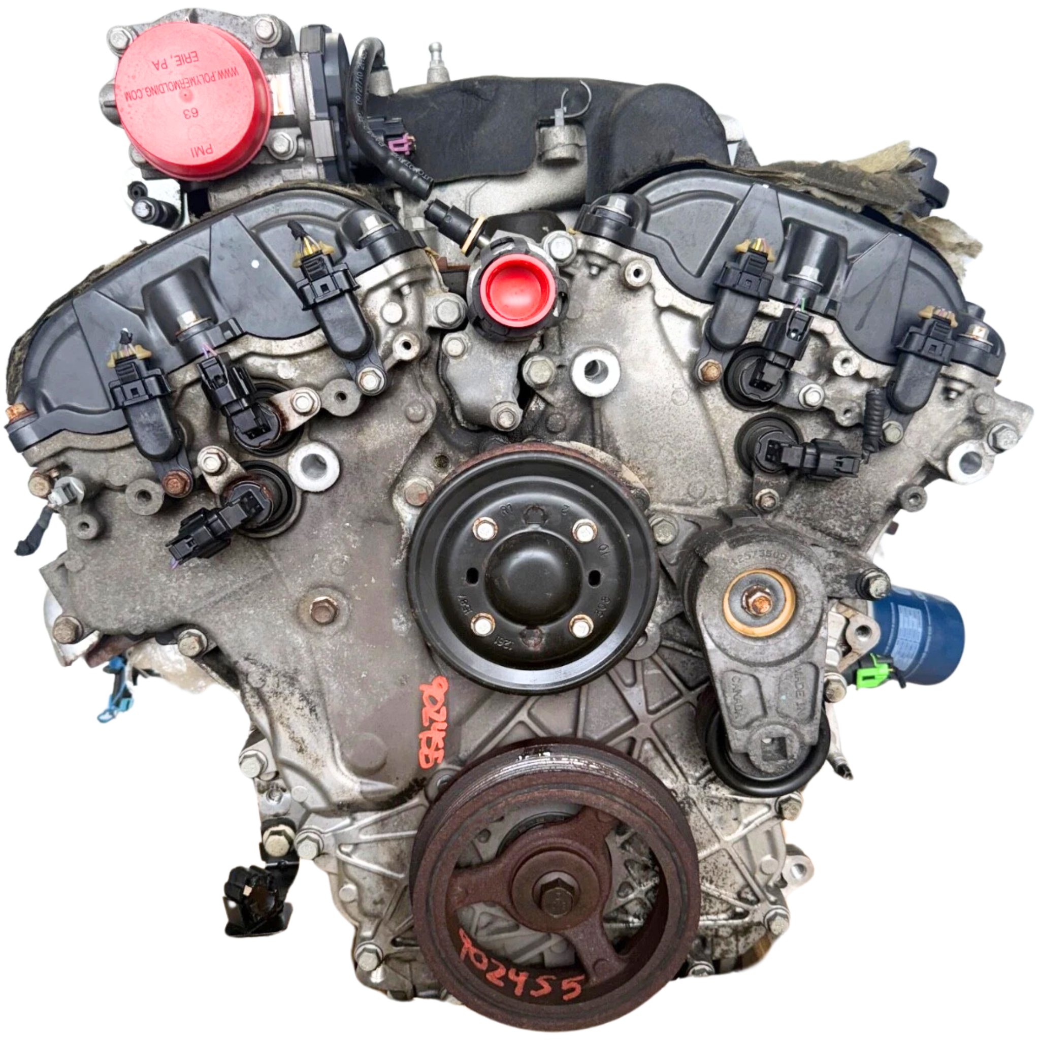 Moteur Chevrolet Traverse 3.6L 2009 (opt LLT, 6 cylindres)