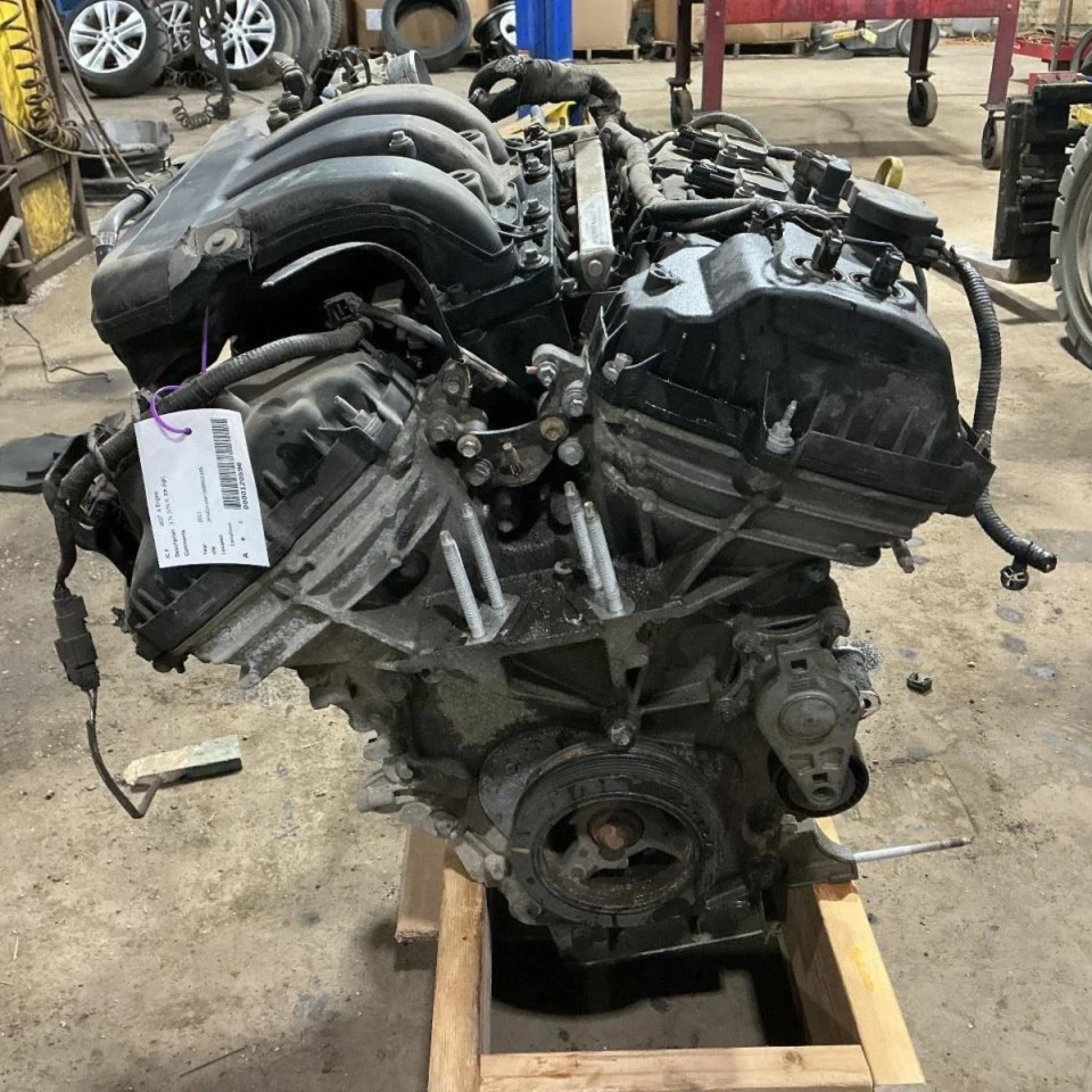 Moteurs Ford Edge 3.7L 2011–2012 (opt moteur VIN K, 6 cylindres)