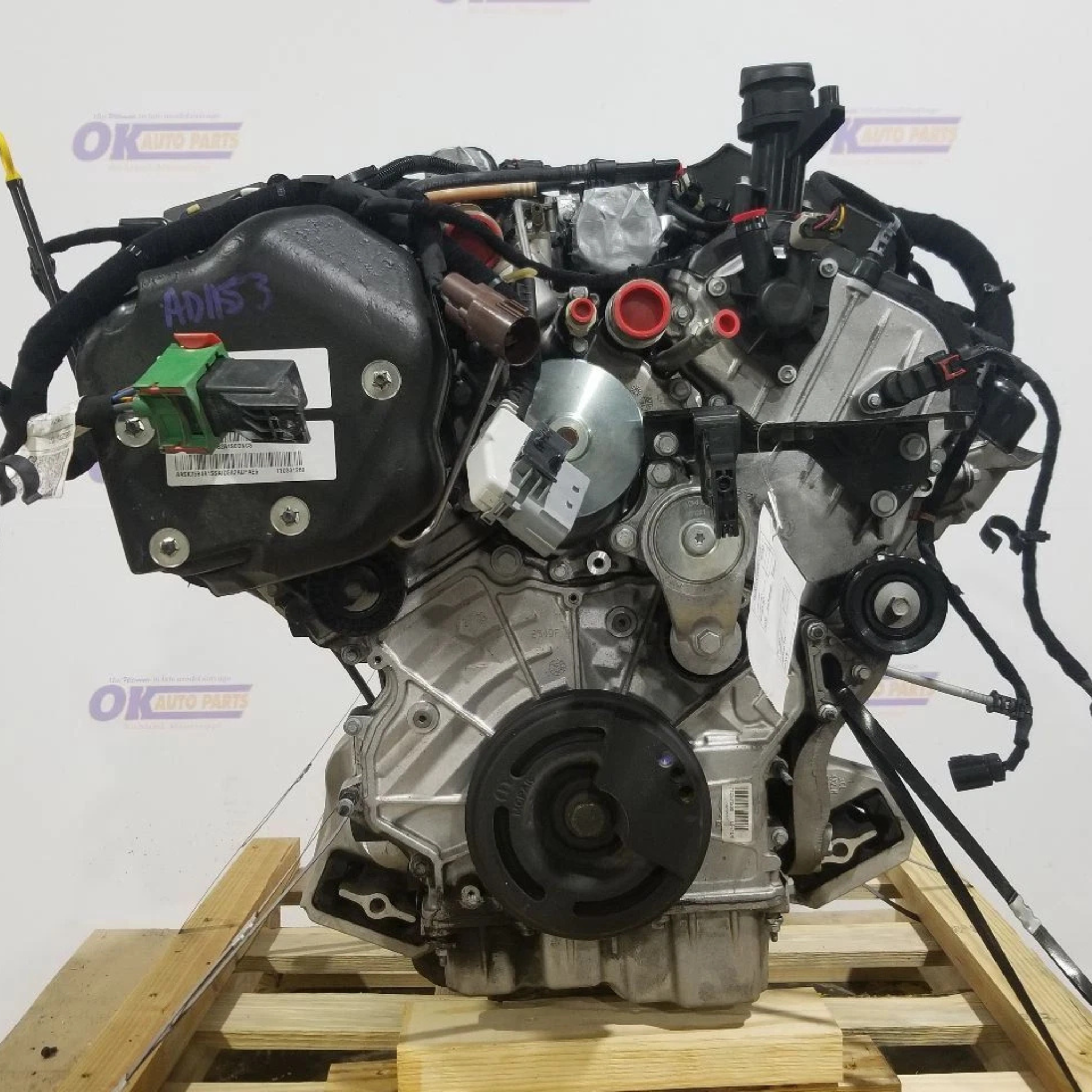 MOTEURS DODGE RAM 1500 3.0L DIESEL 2019–2023 (OPT EXF, NEW STYLE, 6 BOULONS)
