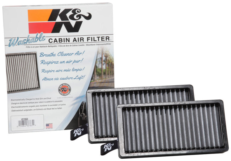 K&amp;N BMW X1 L4-2.0LF/I Cabin Air Filter (2 Per Box)