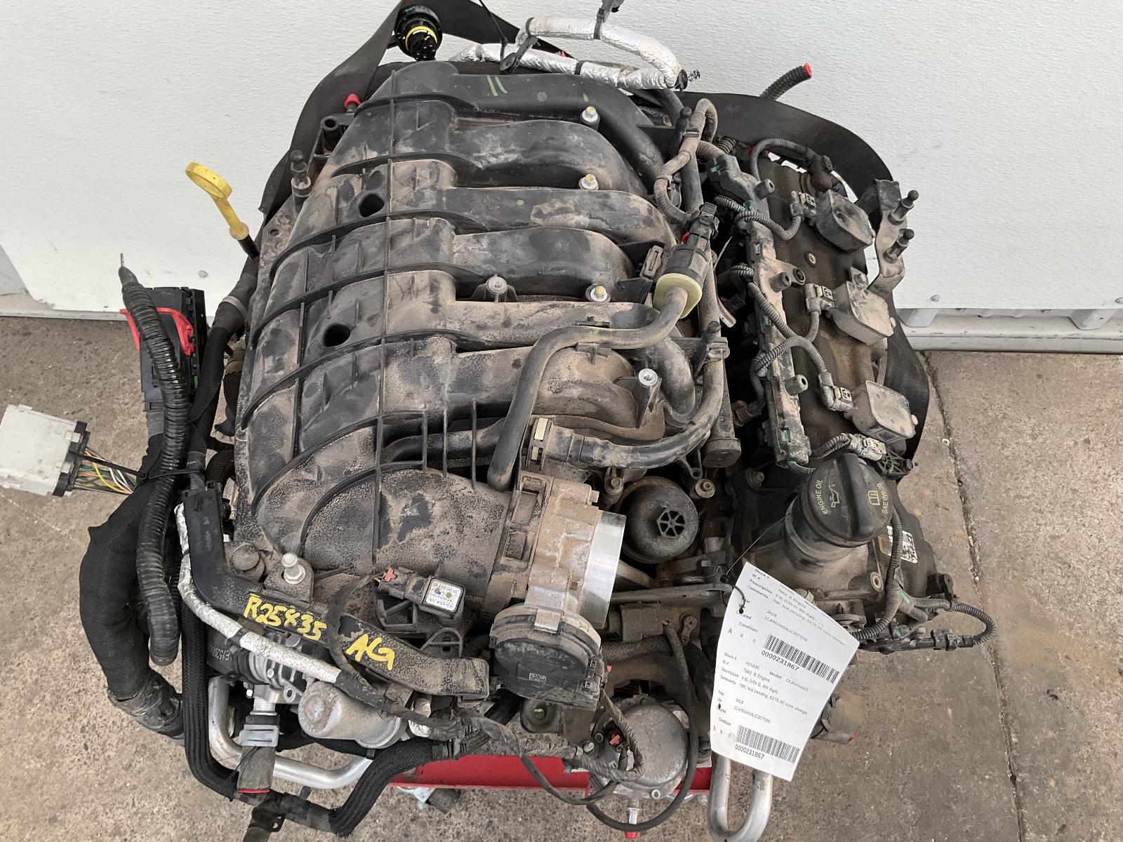 Dodge Durango Engine 3.6 Liter 2011 to 2012