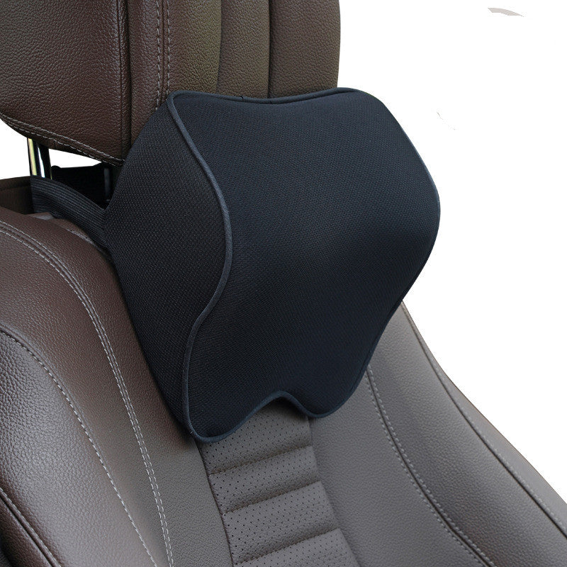 Automotive headrest pillow