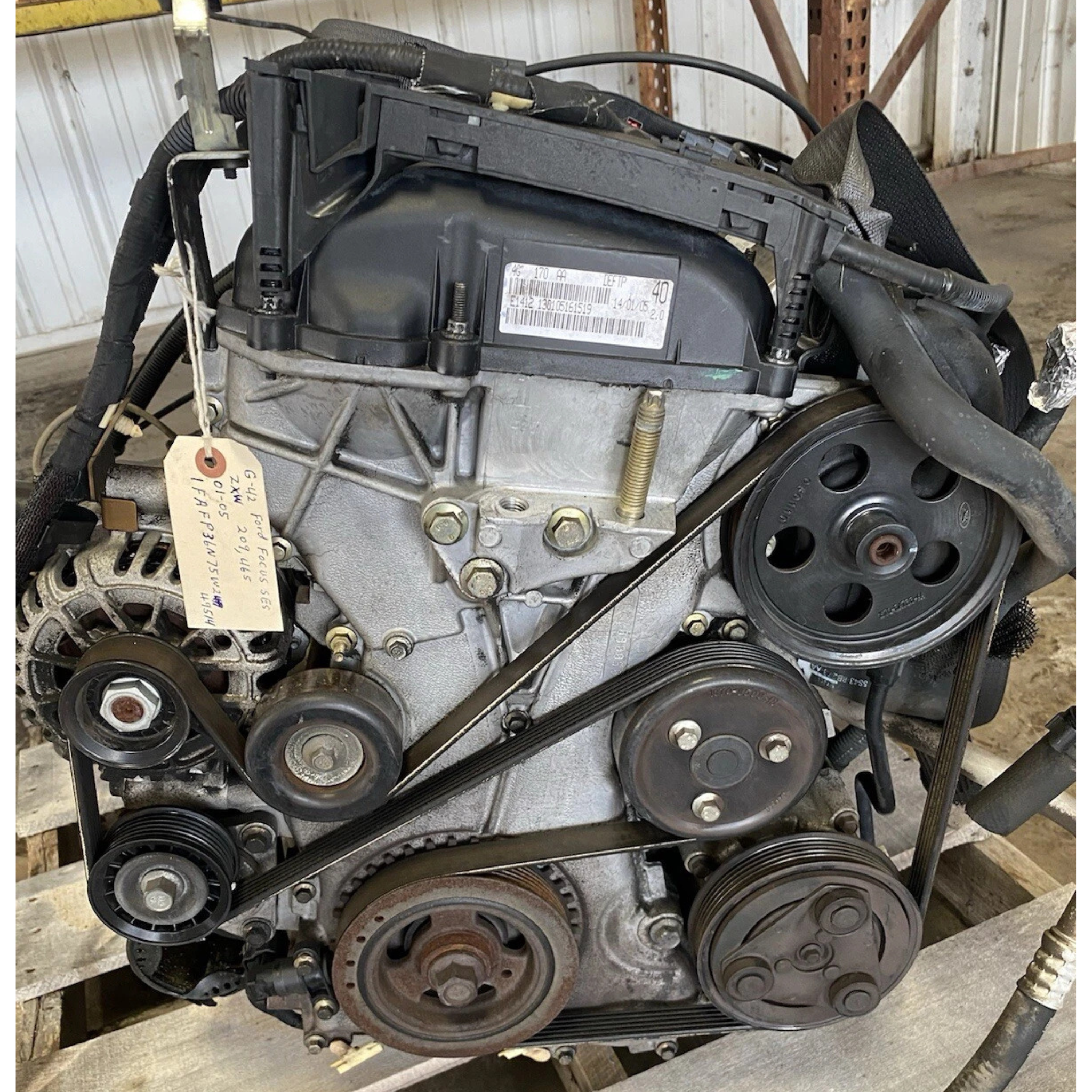 Moteurs Ford focus 2.0L 2005–2007 (moteur Duratec 20)