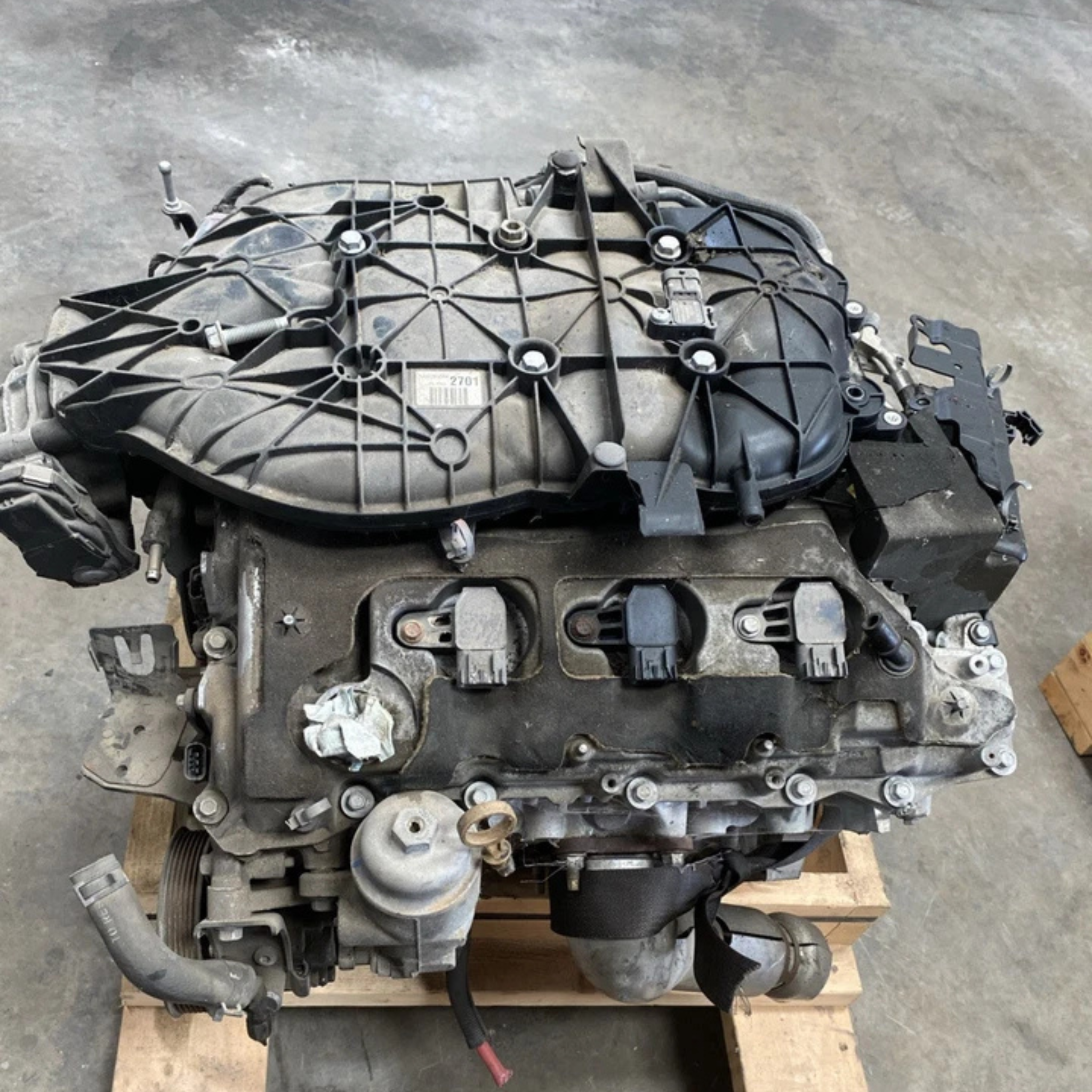 Moteur Chevrolet Camaro 3.6L LLT 2010–2012 (VIN V, 6 cylindres)
