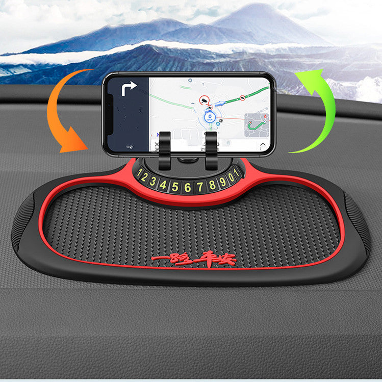 Anti-slip mat for phone holder