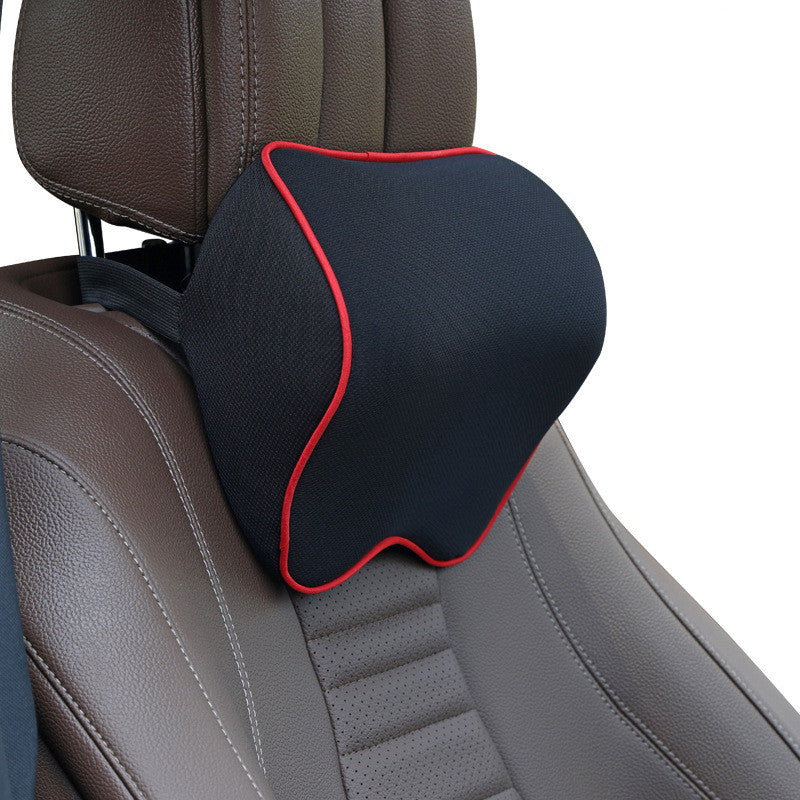 Automotive headrest pillow