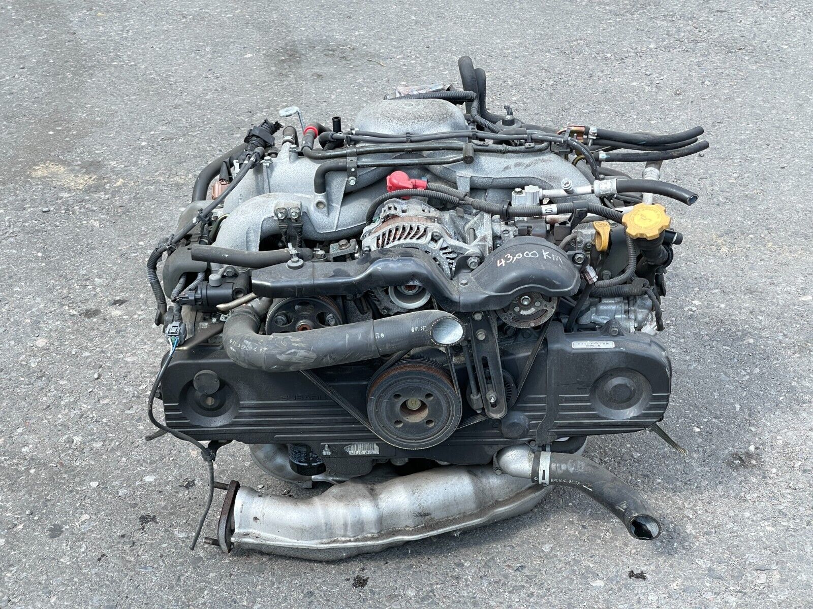 Subaru Impreza 2.5 liter engines WITHOUT Variable Cam 2000 to 2005