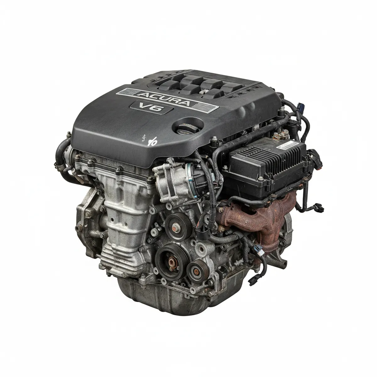 Moteur Acura RLX (3.5L), VIN 2 (6th digit, AWD, hybrid), front Essence 2014 OEM