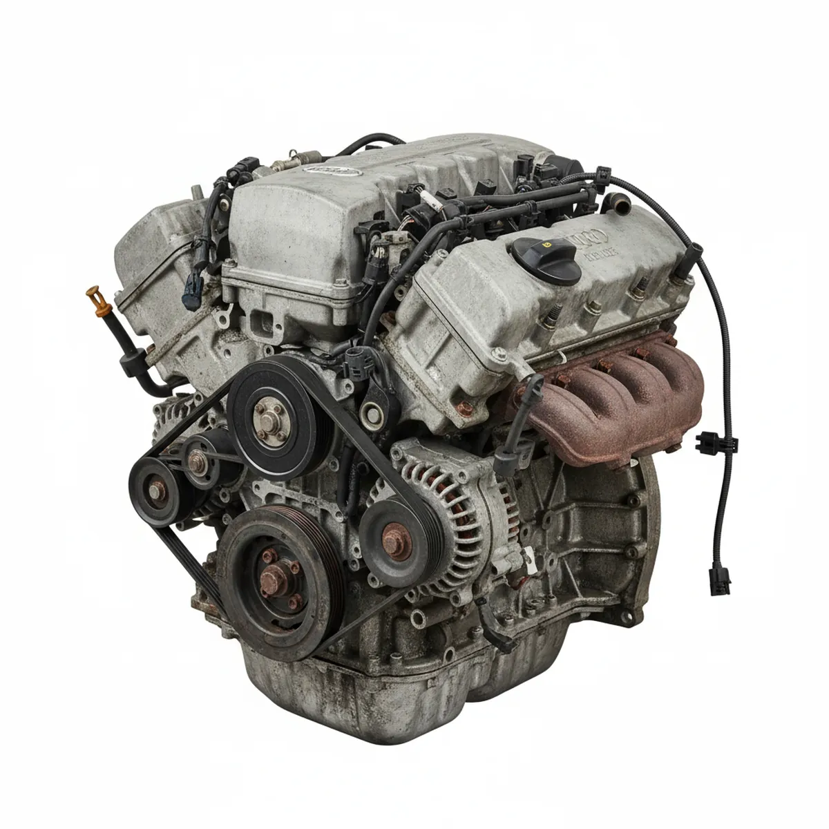 Moteur Audi A4 3.0L (VIN T, 5th digit), Sdn, thru VIN 035000, MT Essence 2004 OEM