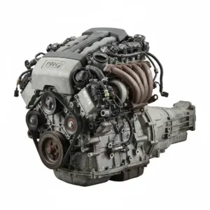 Moteur Audi A4 2.0L (VIN F, 5th digit, turbo), (engine ID BPG or BWT), MT Essence 2006 OEM