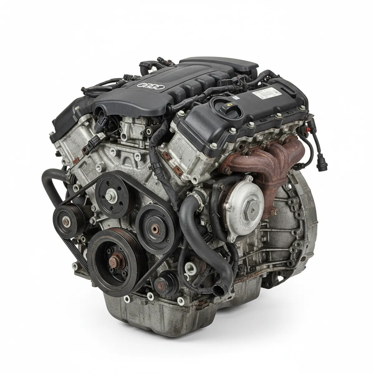 Moteur Audi A4 2.0L (VIN F, 5th digit, turbo), ID BPG, AT, CVT Essence 2009 OEM
