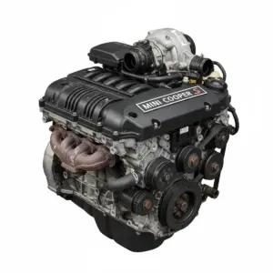 Moteur BMW Mini Cooper (1.6L), Conv, supercharged option, Cooper S Essence 2008 OEM
