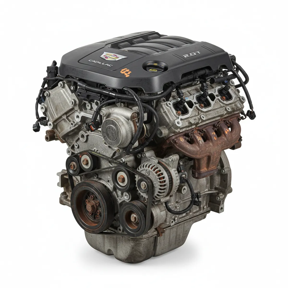 Moteur Cadillac CTS 2.0L (VIN X, 8th digit, opt LTG), AWD Essence 2017 OEM