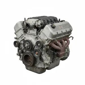 Moteur Cadillac XLR (4.6L, VIN A, 8th digit), front cover ID 12569092 Essence 2004 OEM