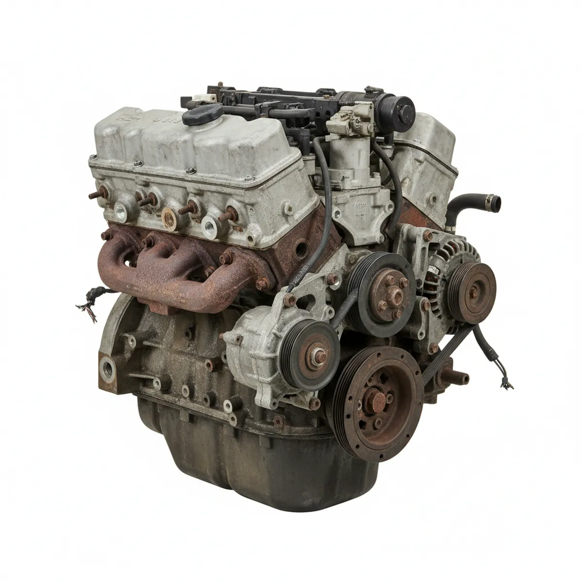 Moteur Chevrolet Monte Carlo 6-191 (3.1L, VIN M, 8th digit), center AC mounting on block is not drilled and tapped Essence 1995 OEM