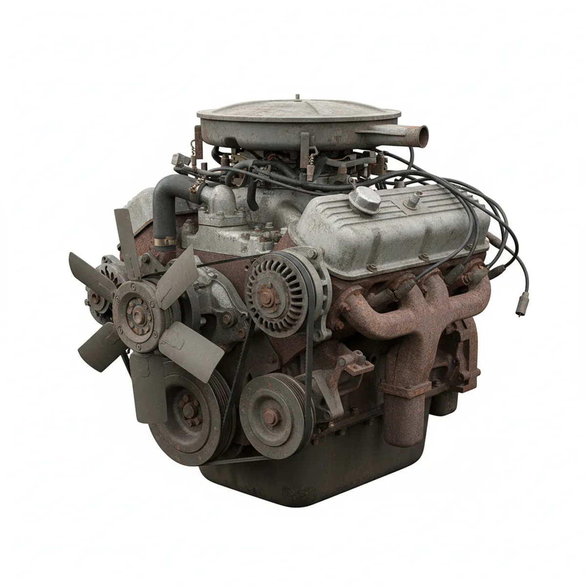 Moteur Chevrolet Truck2500 Series 5.7L Essence 1990 OEM