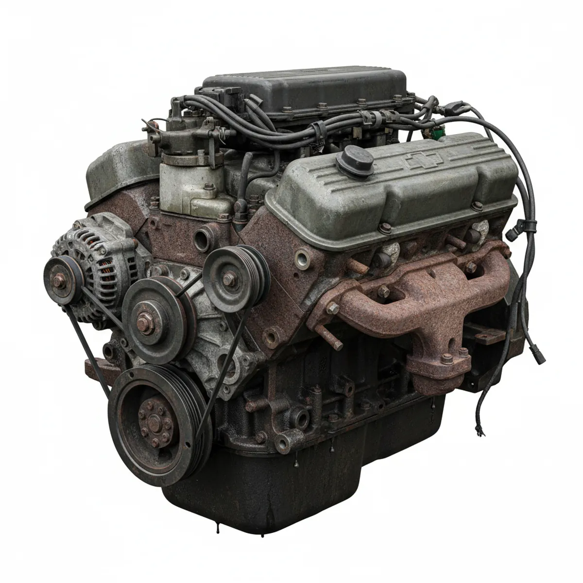 Moteur Chevrolet Truck3500 Series 7.4L Essence 1990 OEM