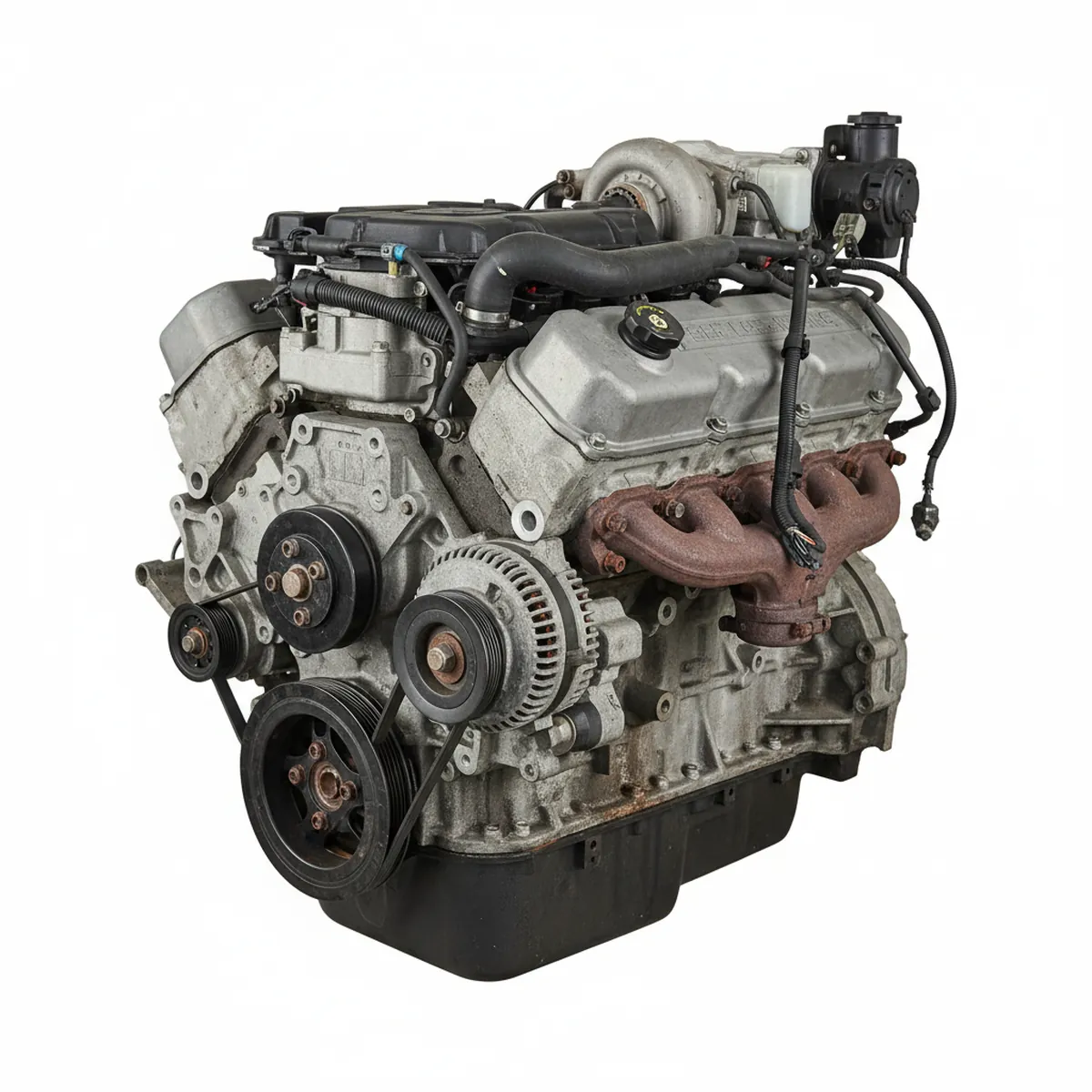 Moteur Chevrolet Van Express 2500 6.6L, VIN 2 (8th digit, opt LLY) Diesel 2007 OEM