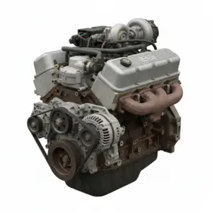 Moteur Chevrolet Van Express 2500 6.6L (VIN L, 8th digit, opt LGH) Diesel 2015 OEM