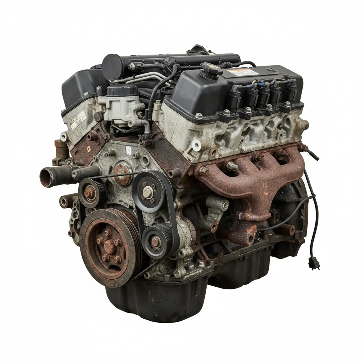 Moteur Chevrolet Van Express 3500 6.0L (VIN U, 8th digit), gasoline Essence 2003 OEM
