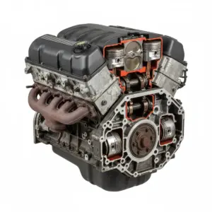 Moteur Chevrolet Van Express 3500 6.0L, VIN G (8th digit, opt L96), (gasoline), Cutaway Essence 2011 OEM