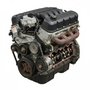 Moteur Chevrolet Van Express 3500 6.0L, VIN G (8th digit, opt L96), (gasoline), Cutaway Essence 2012 OEM