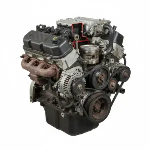 Moteur Chevrolet Van Express 3500 6.0L, VIN B (8th digit, opt LC8), LPG, (Cutaway), 4 tank system (opt UFP) Essence 2013 OEM