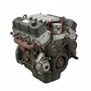 Moteur Chevrolet Van Express 3500 6.0L, gasoline (VIN G, 8th digit, opt L96), Cutaway Essence 2015 OEM