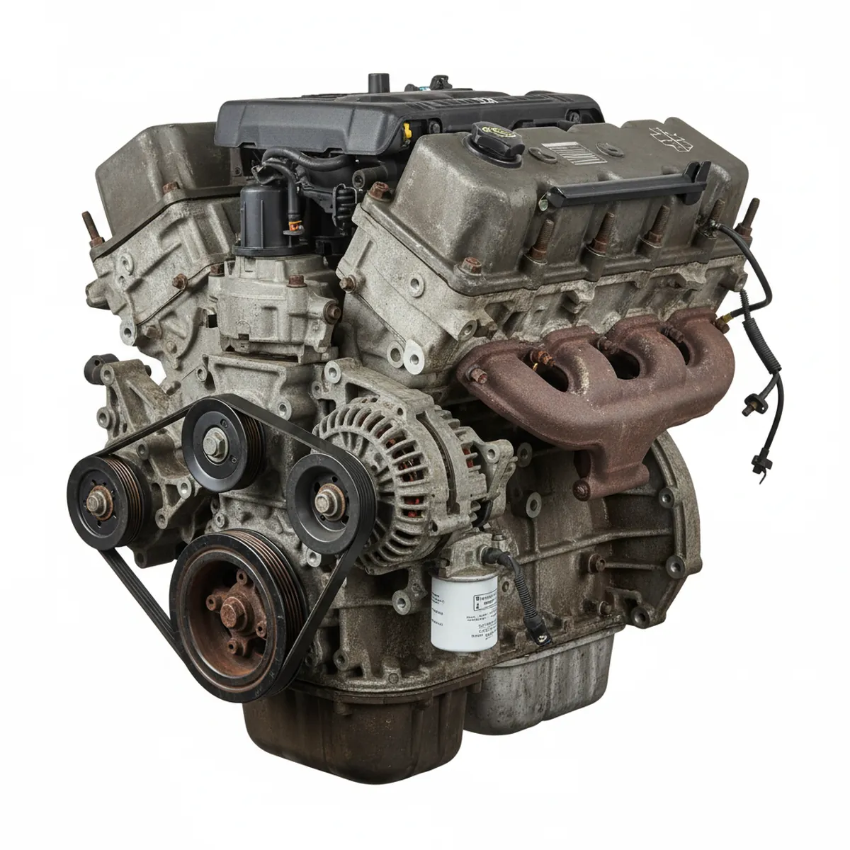 Moteur Chrysler Sebring Sdn, 2.7L, VIN T (8th digit, flex fuel), 13 tone ring windows on flywheel (current generation, refer to ECM listing) Essence 2004 OEM