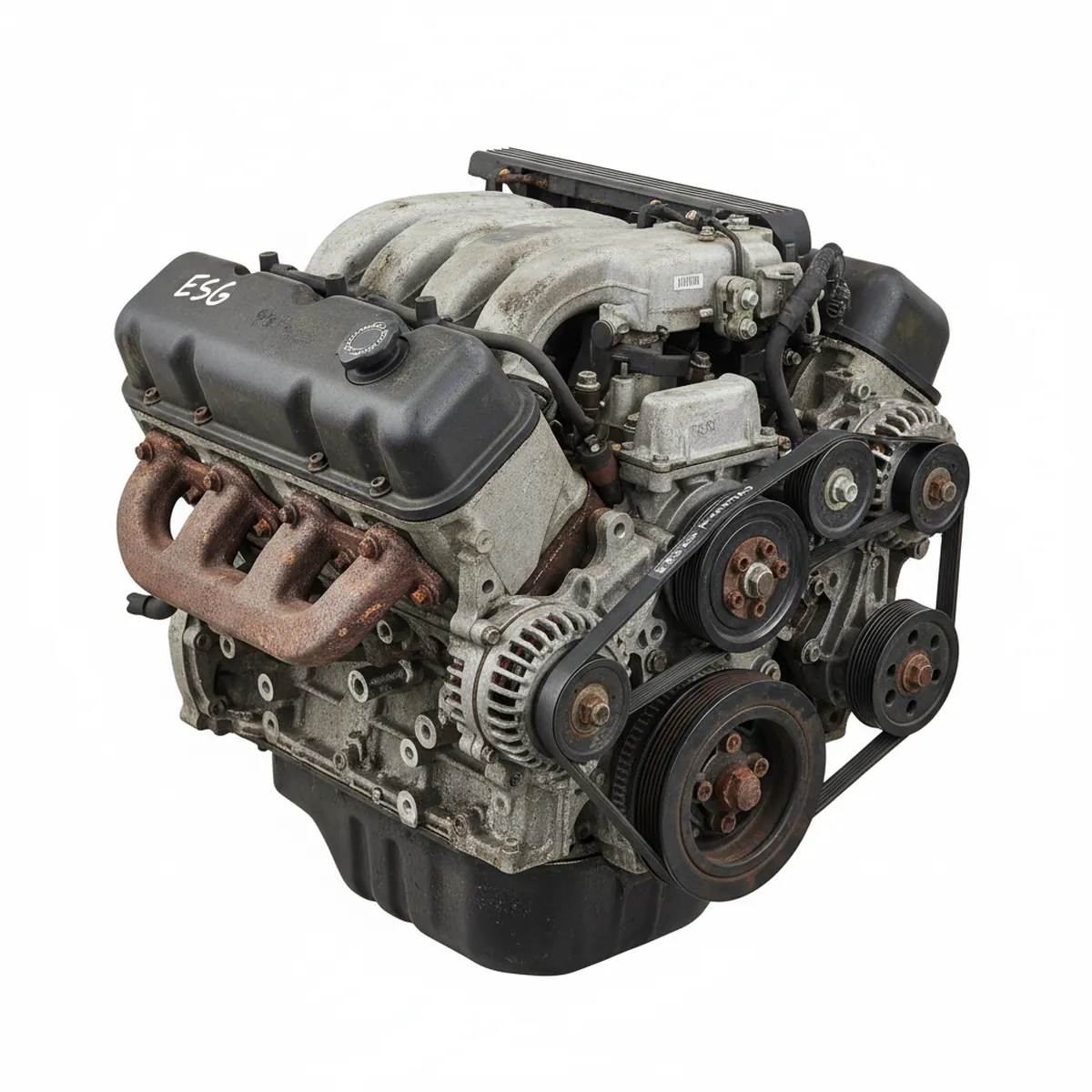 Moteur Dodge Challenger 6.4L (VIN J, 8th digit), engine ID ESG Essence 2012 OEM