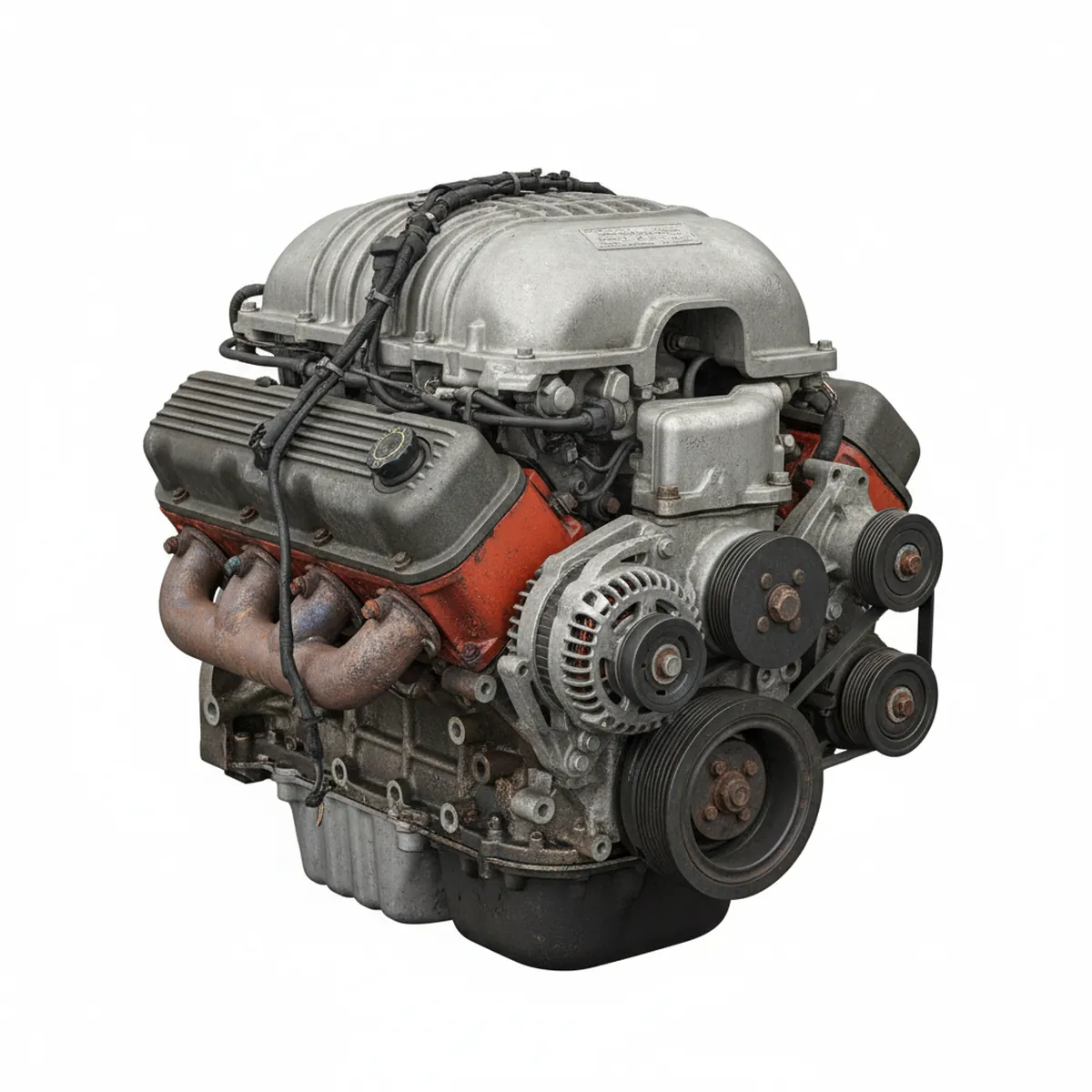 Moteur Dodge Challenger 6.2L (VIN 9, 8th digit), engine ID ESJ Essence 2020 OEM