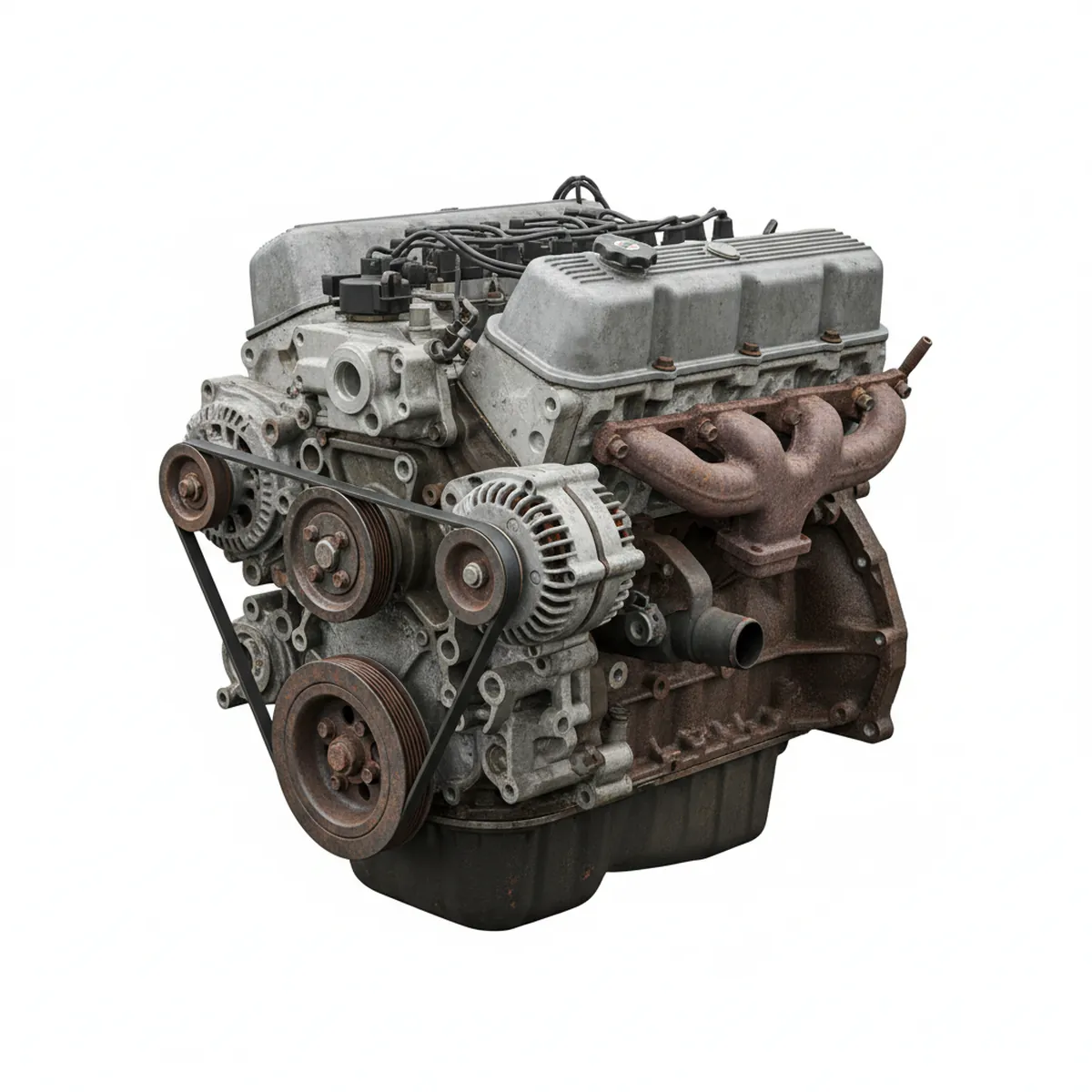 Moteur Dodge Dakota 2.5L (4-150, VIN P, 8th digit) Essence 2002 OEM