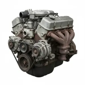 Moteur Dodge Van 1500 8-318 (5.2L), CNG (VIN T, 8th digit), EGR valve hole Essence 1996 OEM
