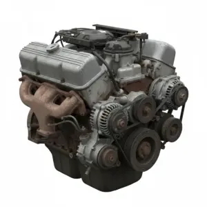 Moteur Dodge Van 1500 8-318 (5.2L, VIN Y, 8th digit), w/o EGR valve hole Essence 1997 OEM