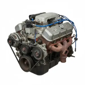 Moteur Dodge Van 150 8-318 (5.2L), CNG (VIN T, 8th digit), EGR valve hole Essence 1994 OEM