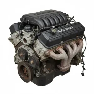 Moteur Dodge Van 2500 8-318 (5.2L), CNG (VIN T, 8th digit), EGR valve hole Essence 1996 OEM