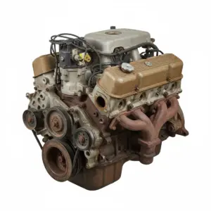 Moteur Dodge Van 350 8-318 (5.2L), CNG (VIN T, 8th digit), EGR valve hole Essence 1994 OEM