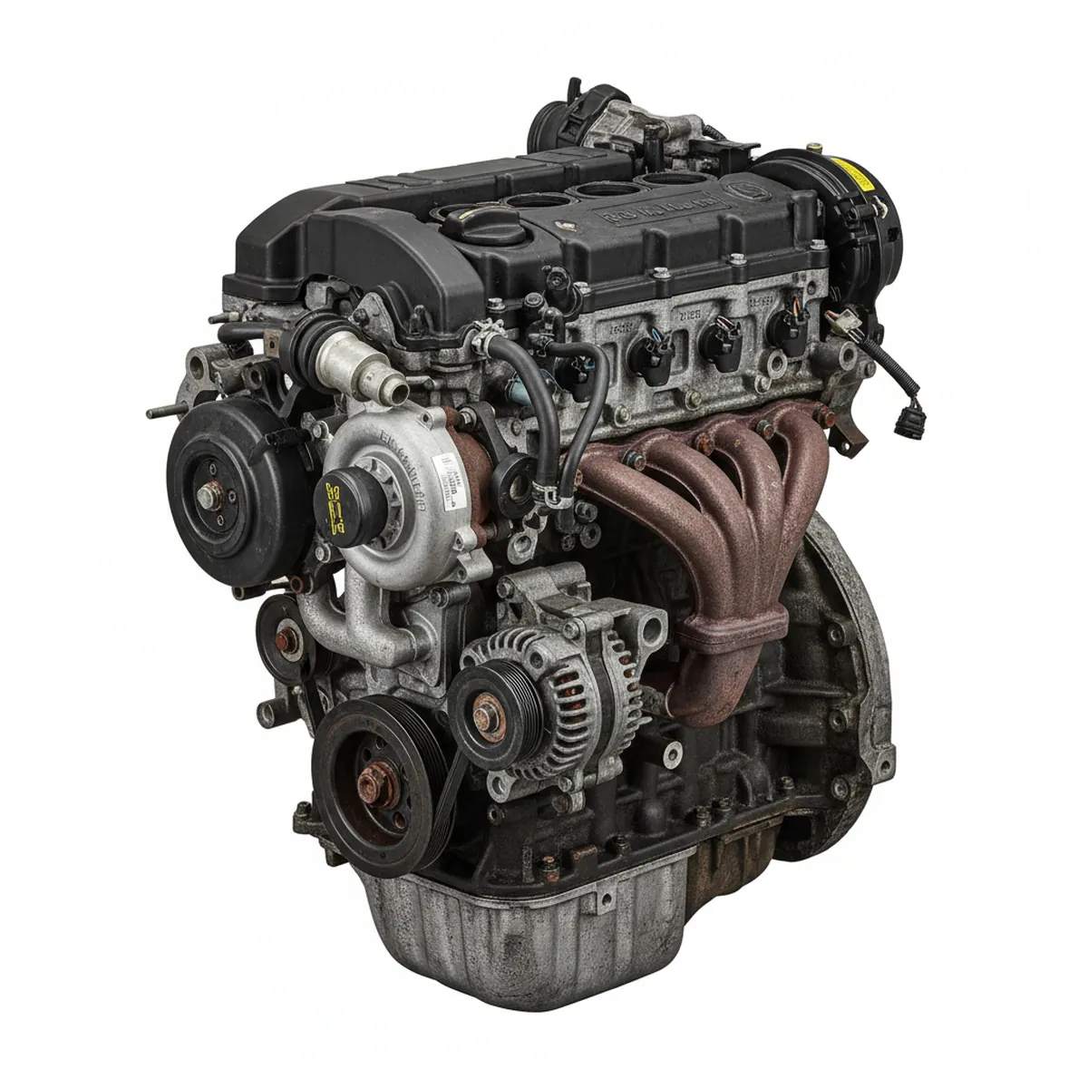 Moteur Fiat 500 gasoline, 1.4L, turbo, 4 Dr, AT, opt DF4 (torque converter) Essence 2016 OEM