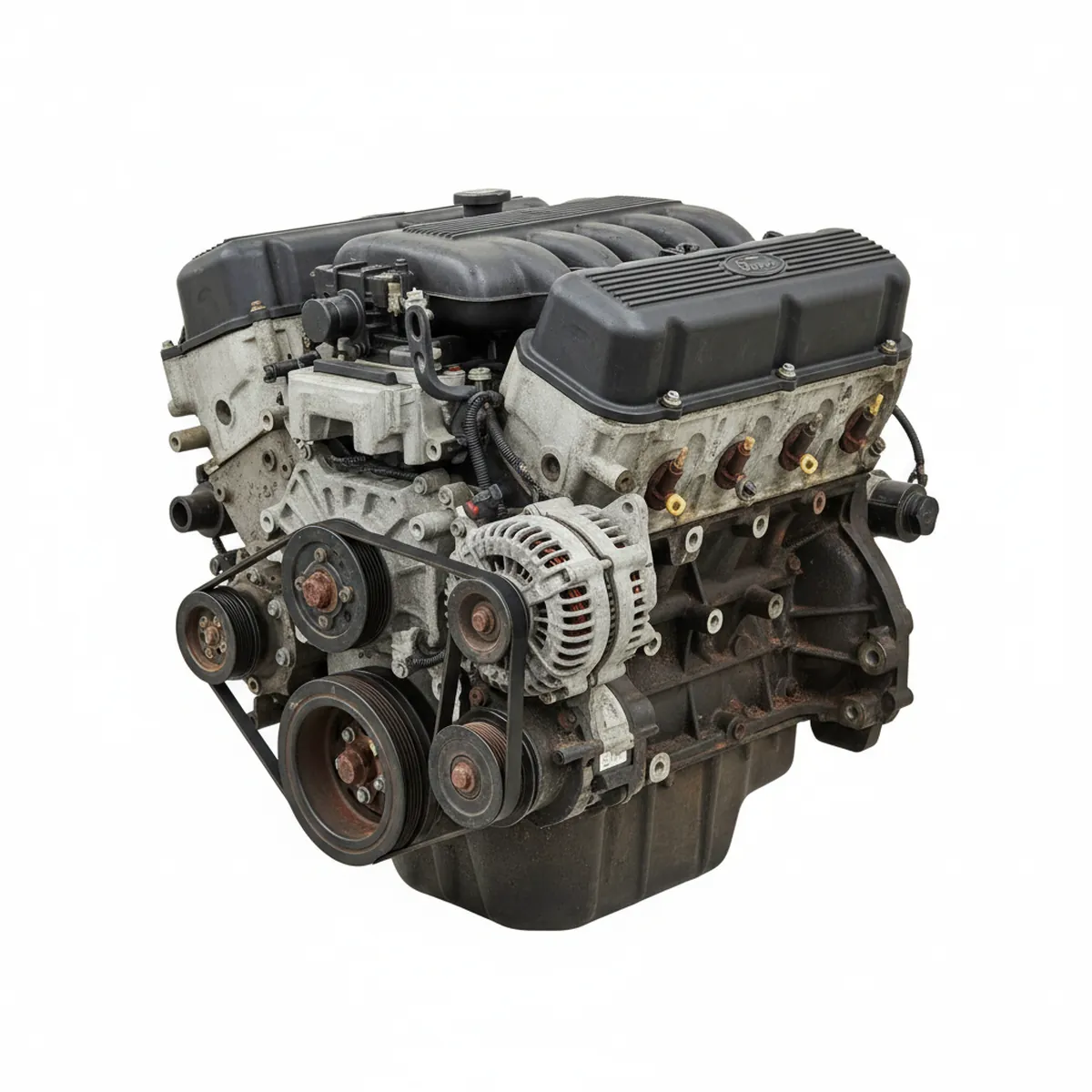 Moteur Ford Crown Vic (4.6L, VIN V, 8th digit, flex fuel), w/o police package; (without oil cooler) Essence 2010 OEM